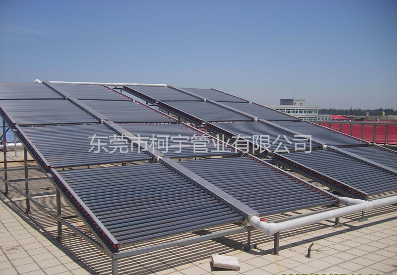 太陽(yáng)能熱水工程PPR保溫管案例